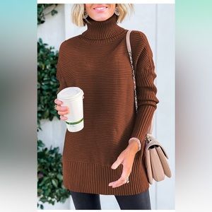 Womens Turtleneck Oversized Sweaters